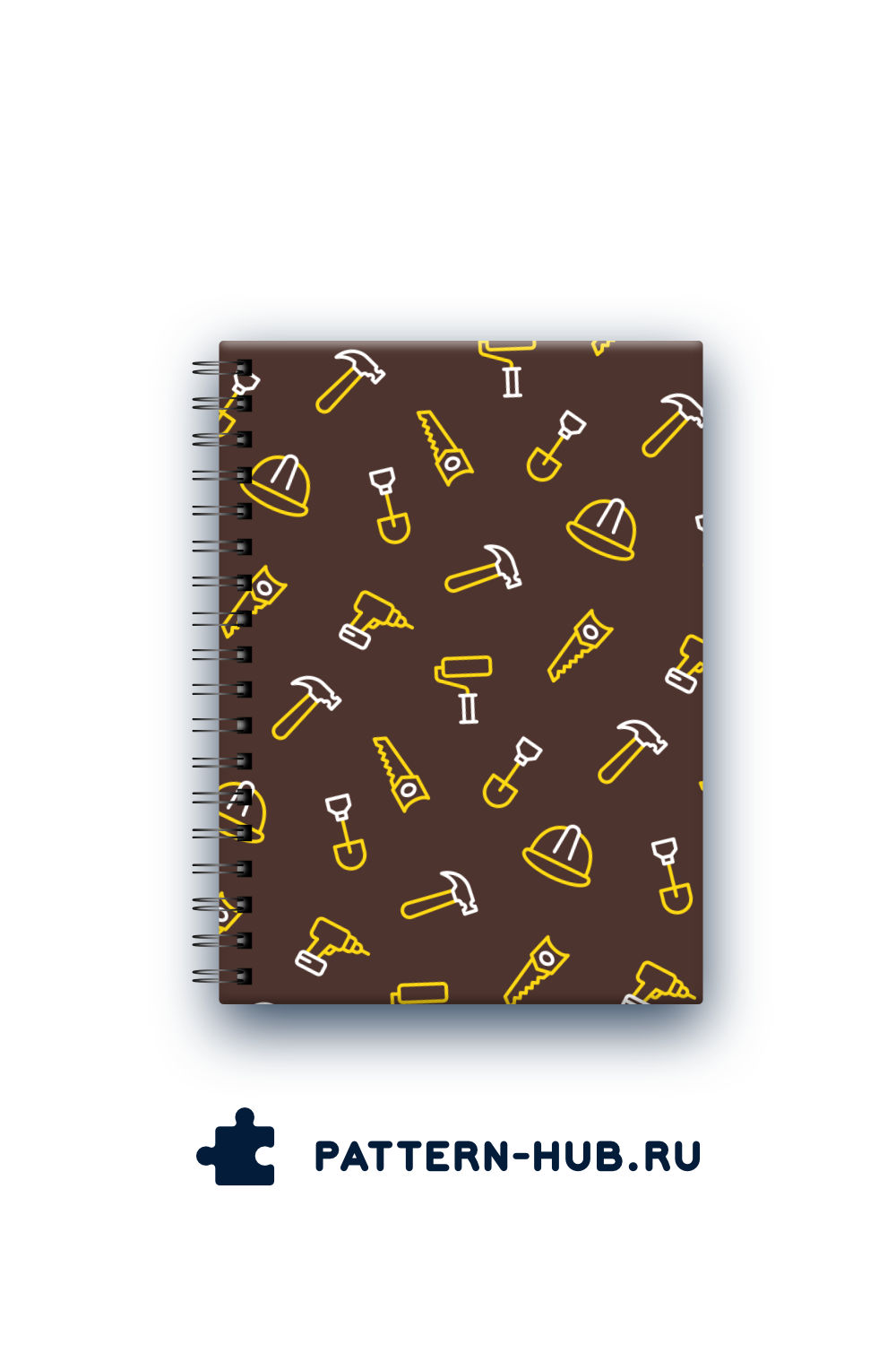 Notebook With Construction Icons