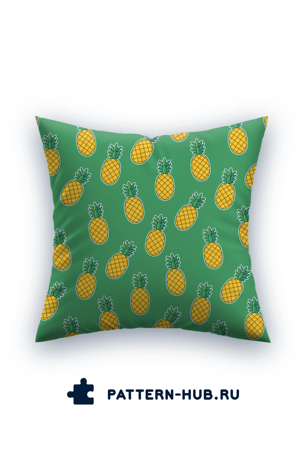 Pillow With Pineapple Pattern