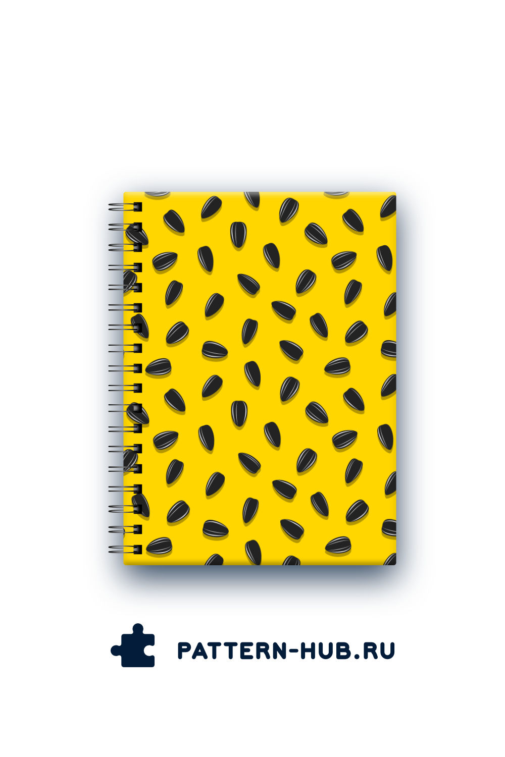 Notebook With Sunflower Seeds
